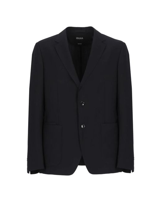 Zegna Blazers in het Black voor heren