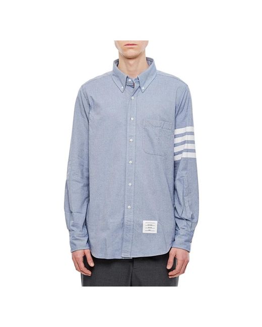 Thom Browne Blue Casual Shirts for men