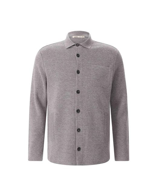 Maurizio Baldassari Gray Light Jackets for men