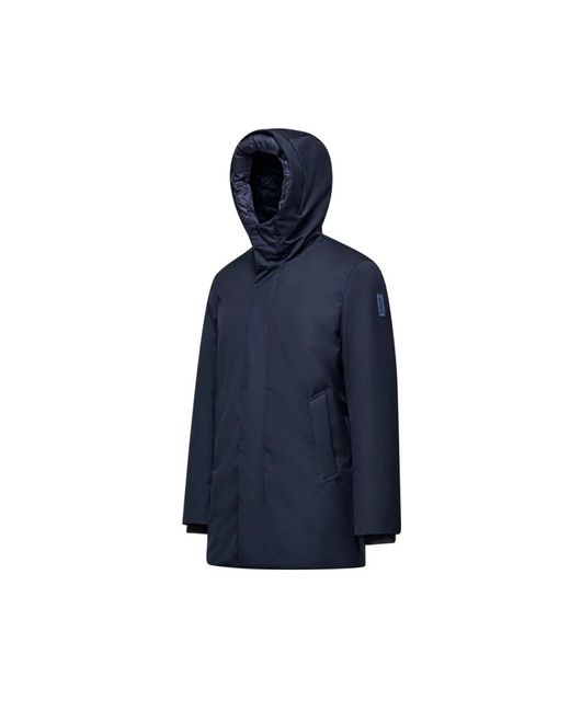Bomboogie Jassen ,Blauw ,Wol Aberdeen Thermal Jacket in het Blue voor heren