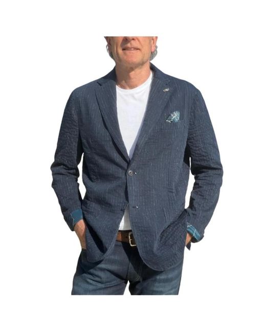 Blazers Bob de hombre de color Blue