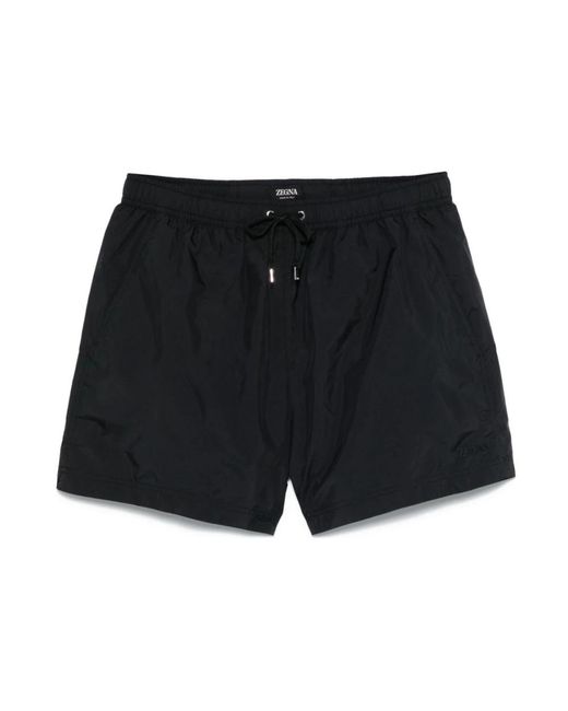 Zegna Black Beachwear for men