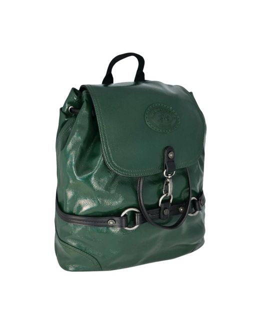 La Martina Green Backpacks