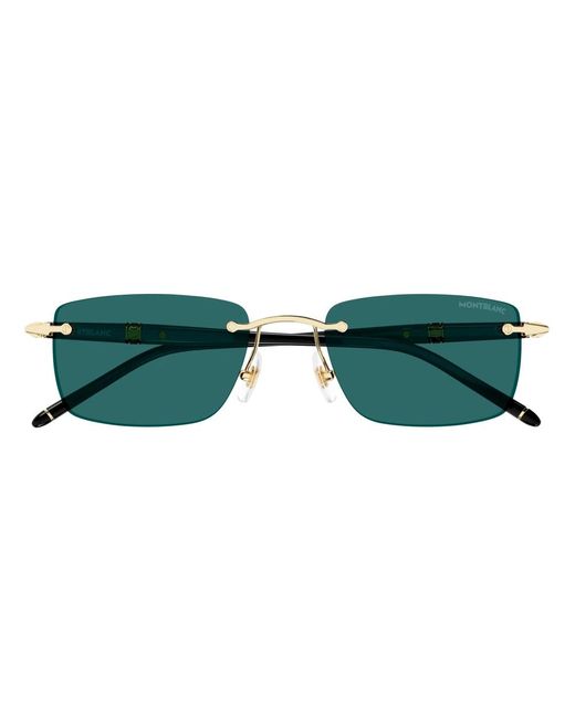 Montblanc Green Sunglasses for men