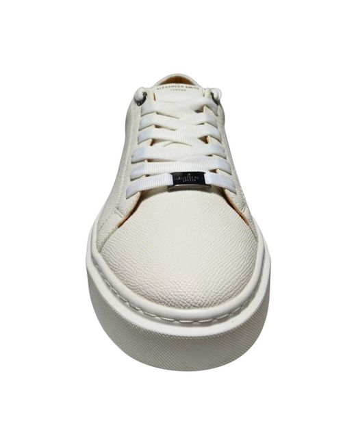 Alexander Smith White Sneakers for men