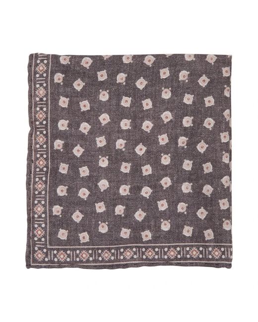 Eleventy Accessoires ,Zwart ,Katoen Pouch 33 X 33 in het Purple voor heren