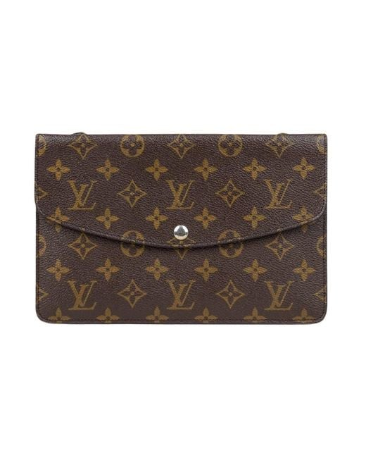 Pochette Double Rabat Bag di Louis Vuitton in Brown