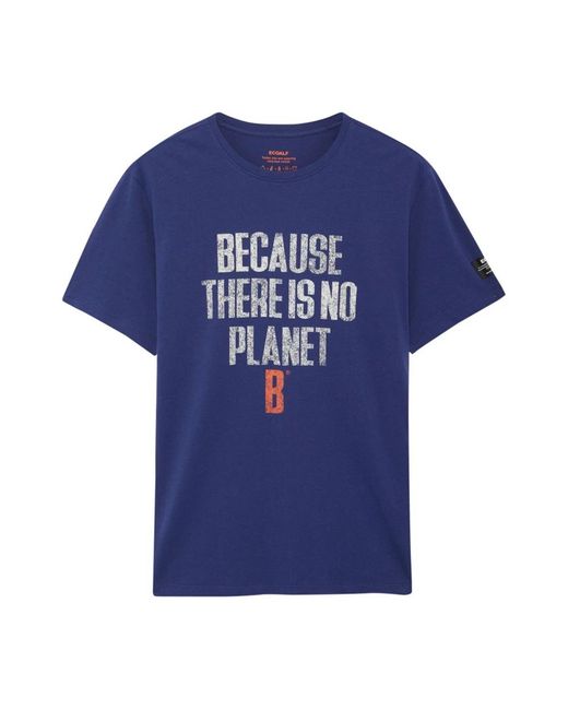 Ecoalf Blue T-Shirts for men