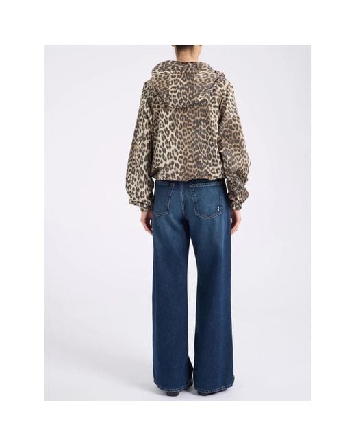 Ganni Brown Light Jackets