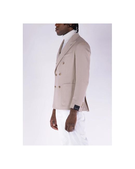 Tagliatore Montecarlo Jacke in Pink für Herren