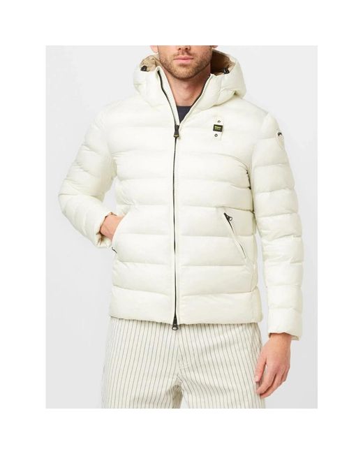 Blauer Down Jackets in het White voor heren
