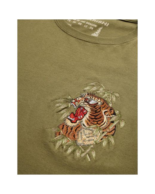 Maharishi T-Shirts in het Green voor heren