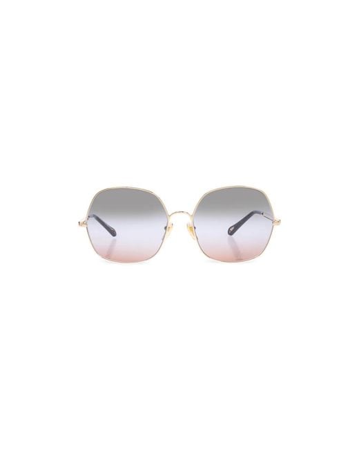 Sunglasses di Chloé in Yellow