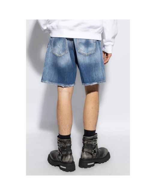 Shorts > denim shorts DSquared² pour homme en coloris Blue