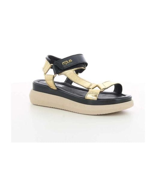 Wedges Mjus en coloris Blue