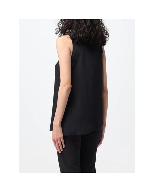 Liu Jo Black Sleeveless Tops
