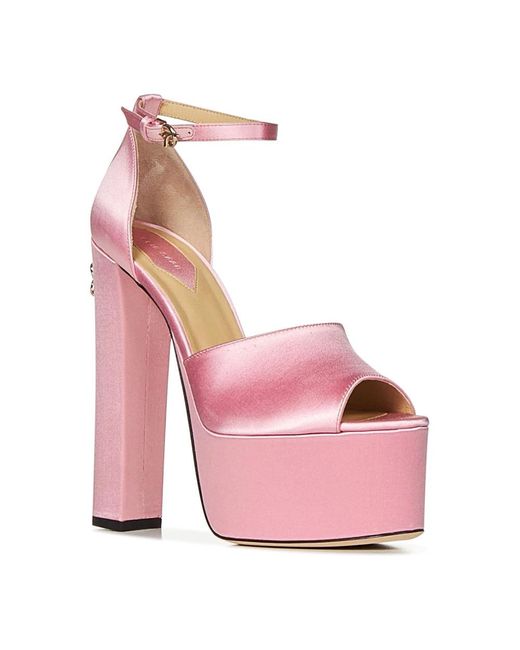 Elie Saab Pink High Heel Sandals