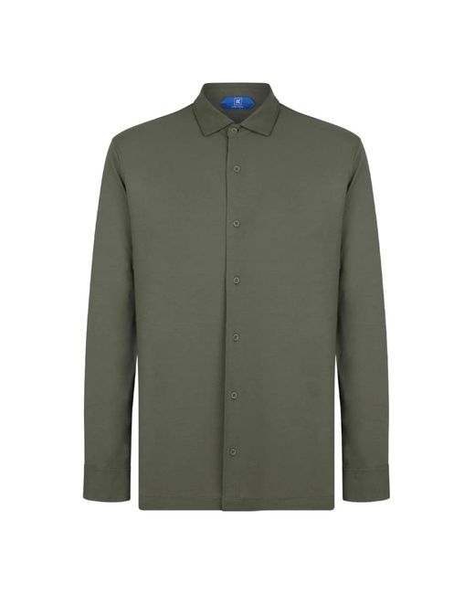 KIRED Capri Camicia M/L in Green für Herren
