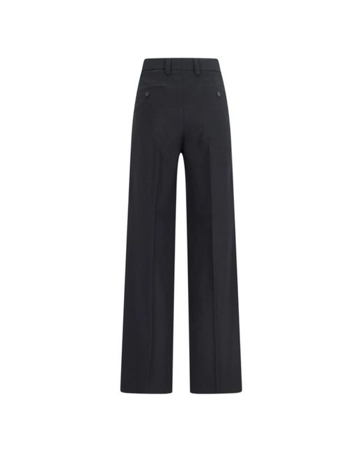 Incotex Wide Trousers in het Blue