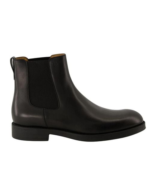 Tod's Black Chelsea Boots for men