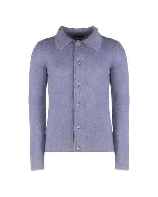 Gucci Blue Cardigans for men
