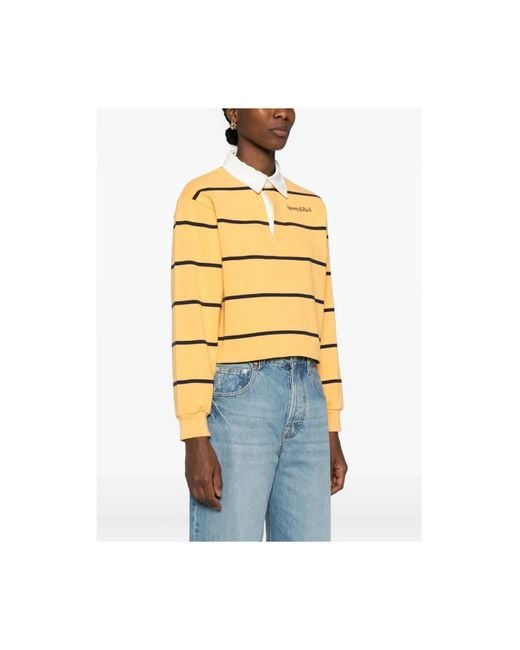 Sporty & Rich Metallic Polo Shirts