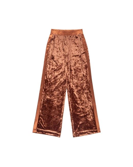Nenette Orange Wide Trousers