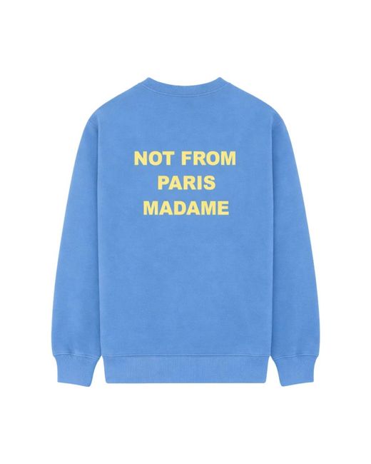 Drole de Monsieur Blue Sweatshirts for men