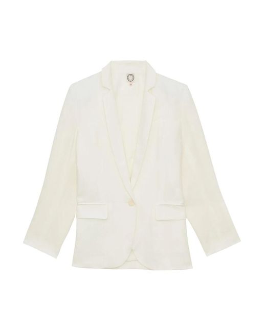 Blazers Ines De La Fressange Paris de color White