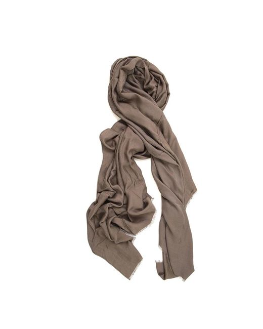 Emporio Armani Brown Winter Scarves for men