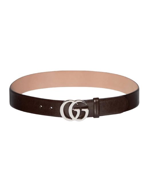 Gucci Double G Gürtel in Brown für Herren