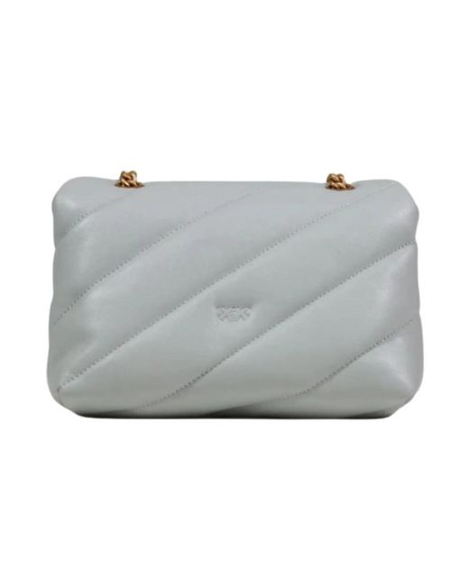 Pinko Gray Shoulder Bags