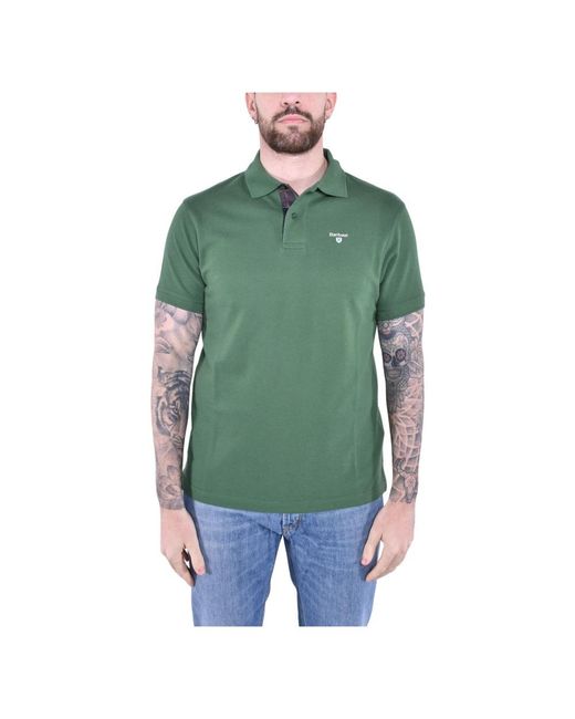Barbour Polo Shirts in het Green voor heren