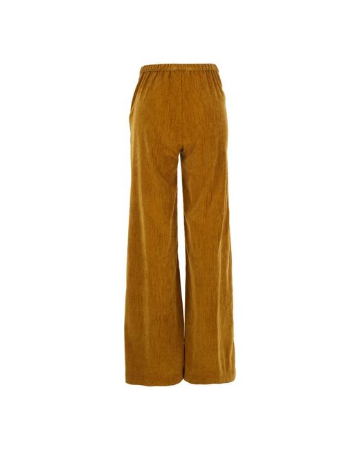 Forte Forte Wide Trousers in het Brown