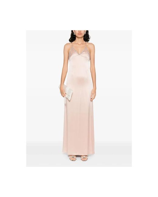 Amen Pink Maxi Dresses