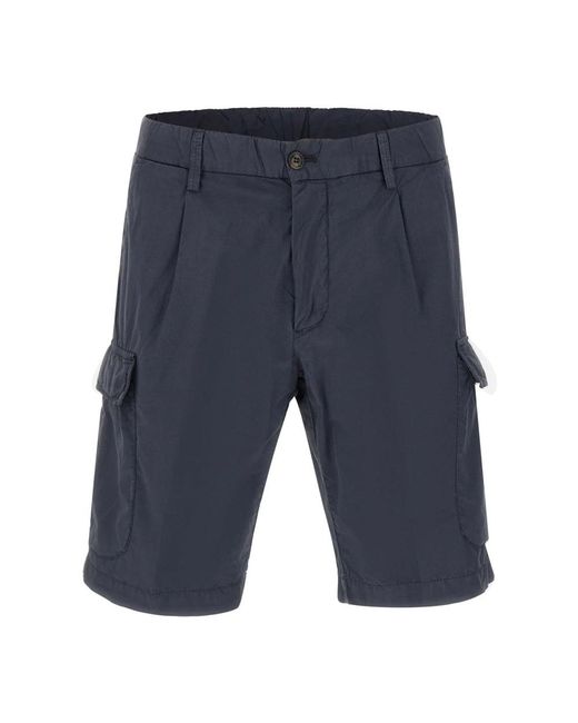 BRIGLIA Newport Bermuda Shorts in het Blue voor heren