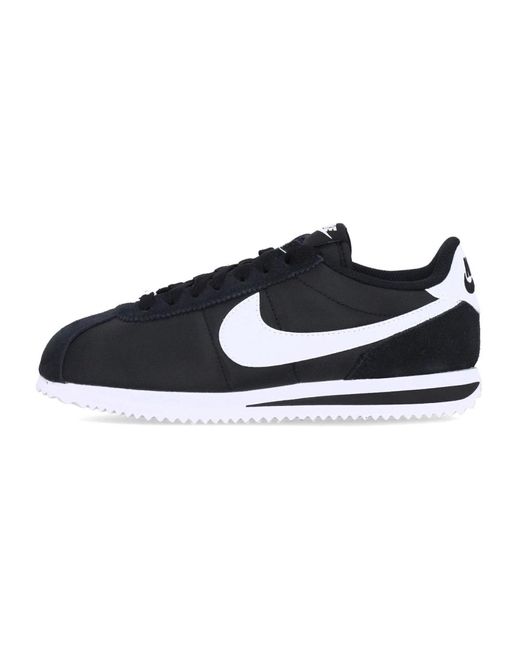 Nike Fitness ,Zwart ,Lage Sneakers Met Veters in het Blue