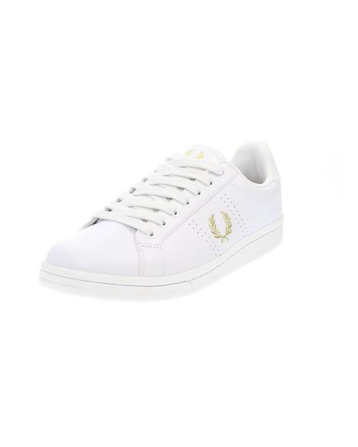 Fred Perry White Sneakers for men
