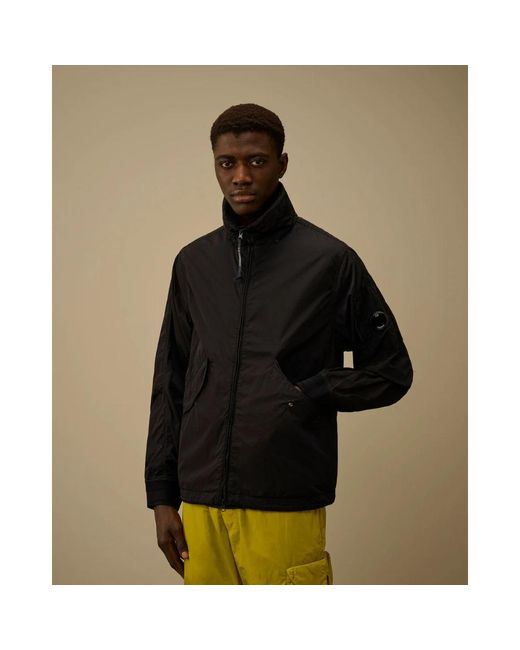 C P Company Black Light Jackets for men