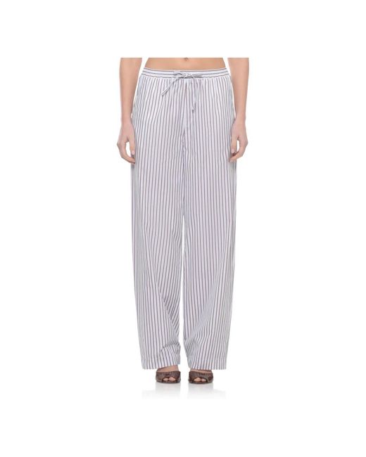 Loulou de Saison White Wide Trousers