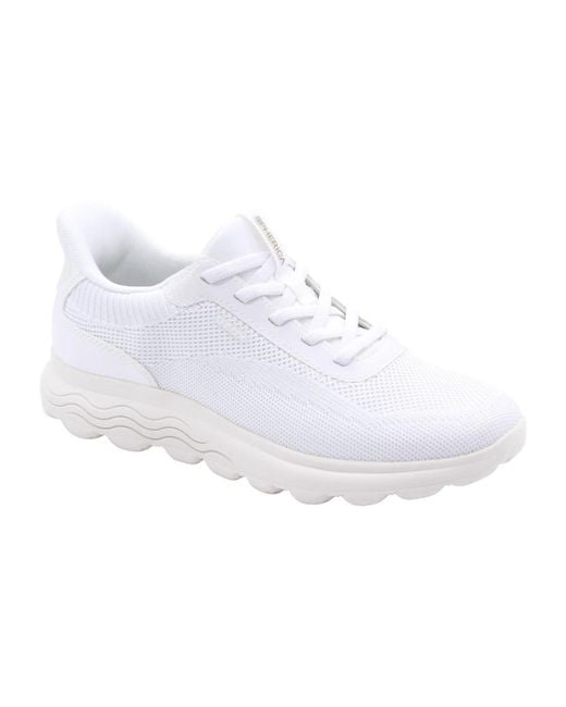 Geox White Sneakers