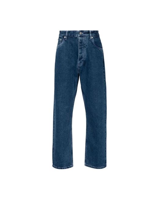 Studio Nicholson Blue Straight Jeans for men