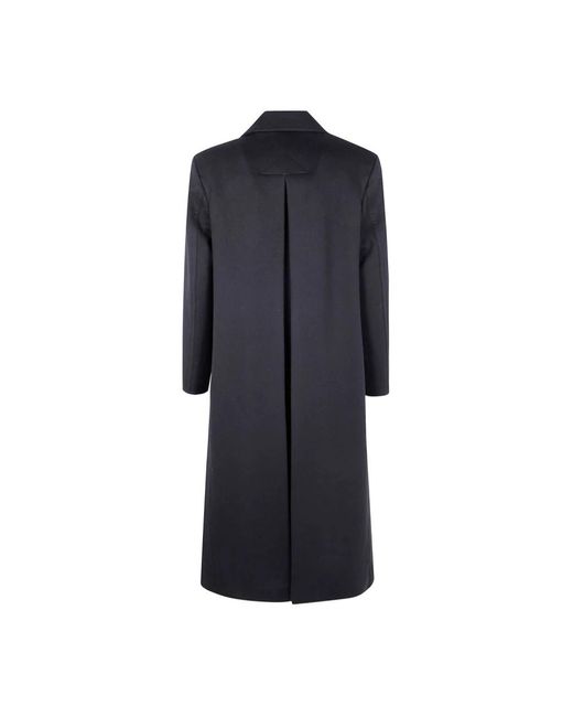 Tom Ford Jassen ,Zwart ,Wol Cashmere Officer Coat in het Blue voor heren