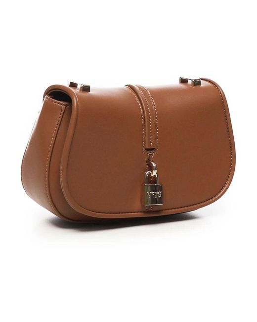 V73 Brown Artemisia schultertasche mit schloss