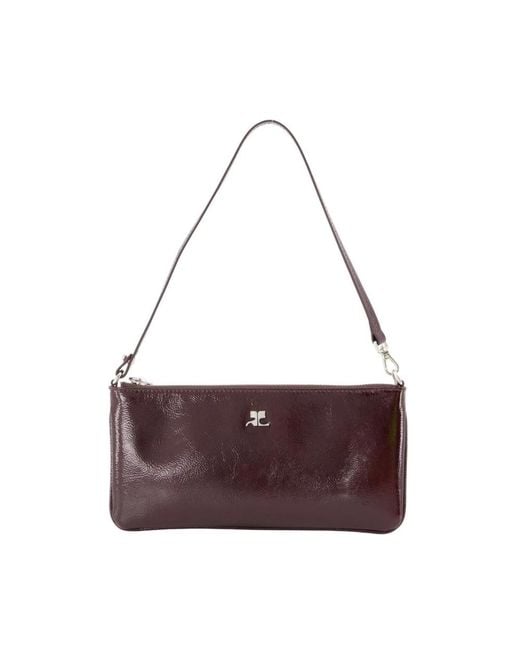 Courreges Purple Shoulder Bags