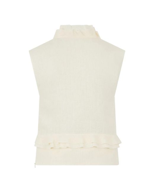 Alberta Ferretti White Blouses