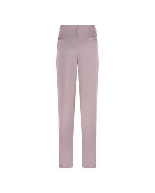 Etro Purple Straight Trousers