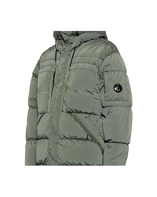 C P Company Green Down Jackets for men