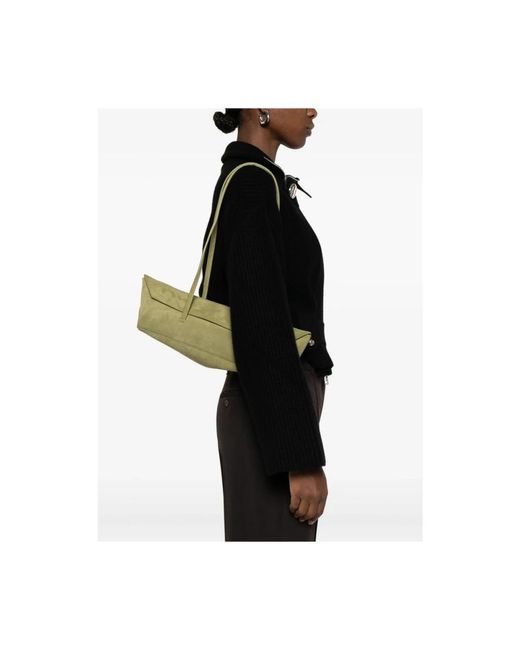 Christopher Esber Green Shoulder Bags