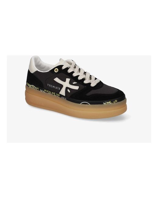 Premiata Black Sneakers